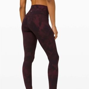 ** SOLD ** Lululemon Align™ Pant 25" *Diamond Dye
Color: Diamond Dye Cassis